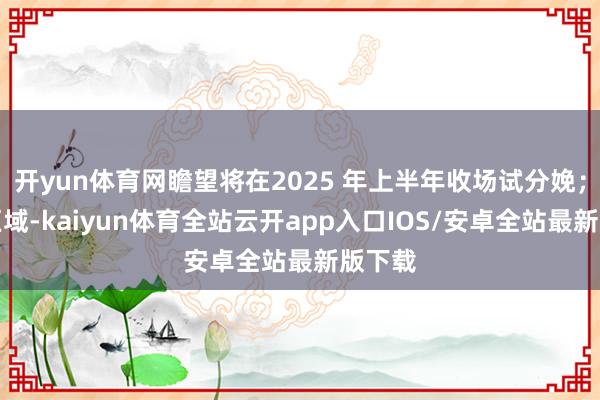 开yun体育网瞻望将在2025 年上半年收场试分娩；欧洲区域-kaiyun体育全站云开app入口IOS/安卓全站最新版下载
